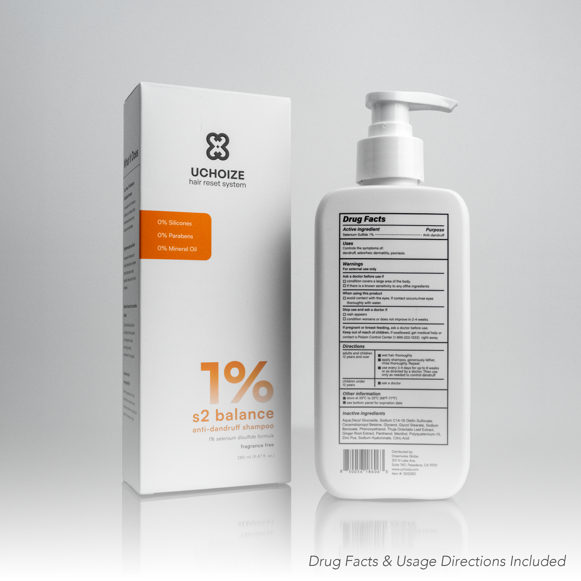UCHOIZE S2 Balance Anti-Dandruff Shampoo